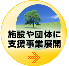 施設や団体に支援事業展開（社会福祉資金助成）